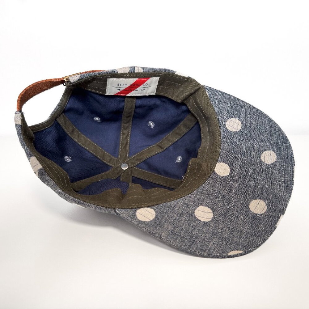 Best Made Co. Blue Chambray Polka Dot Hat - Picture 7 of 10